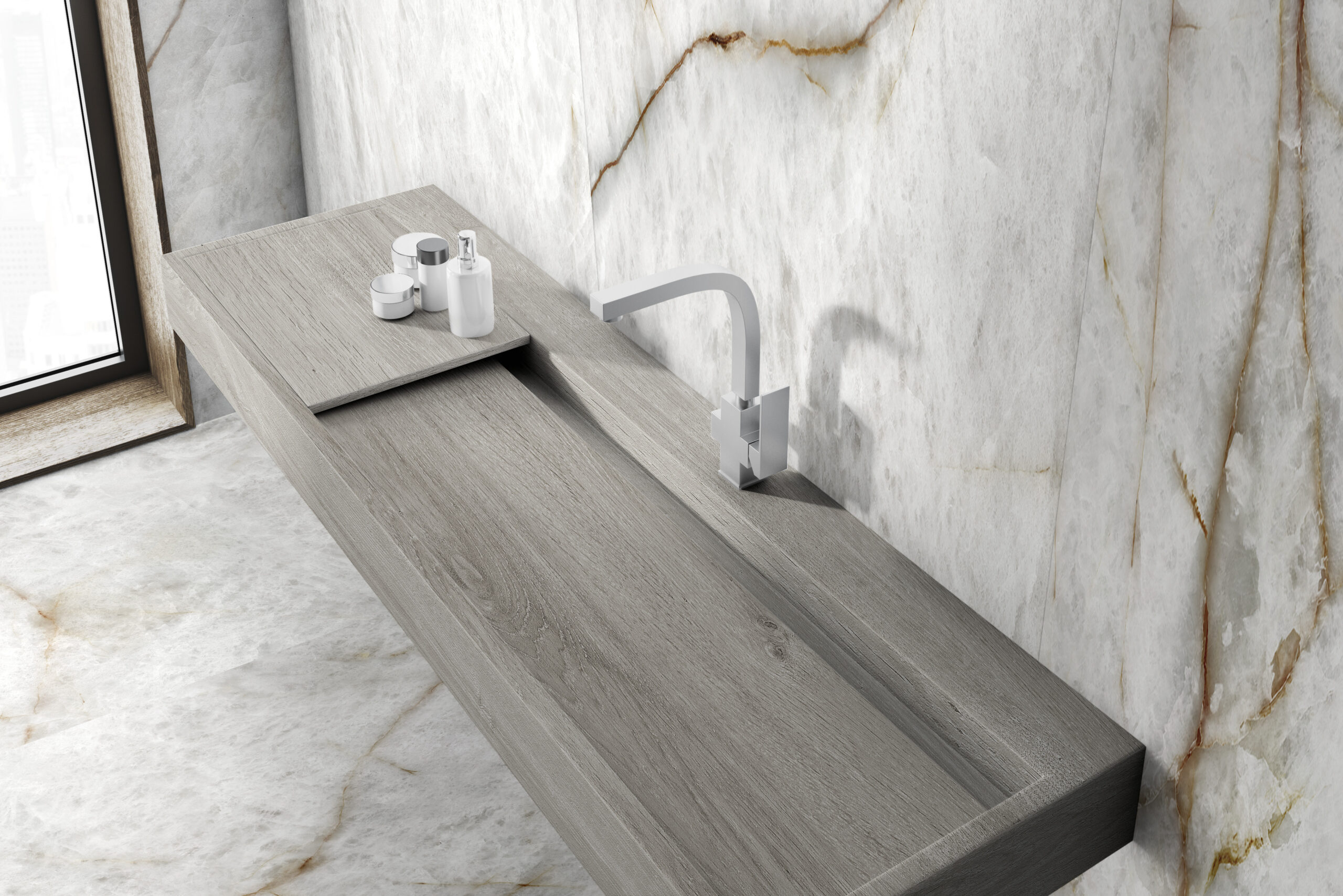 Blat de bucatarie NEOLITH Winter Dala - imagine 3