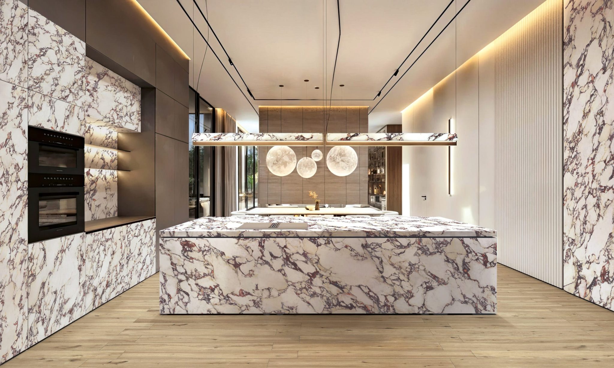 Blat de bucatarie CERAMICA Calacatta Viola - imagine 2