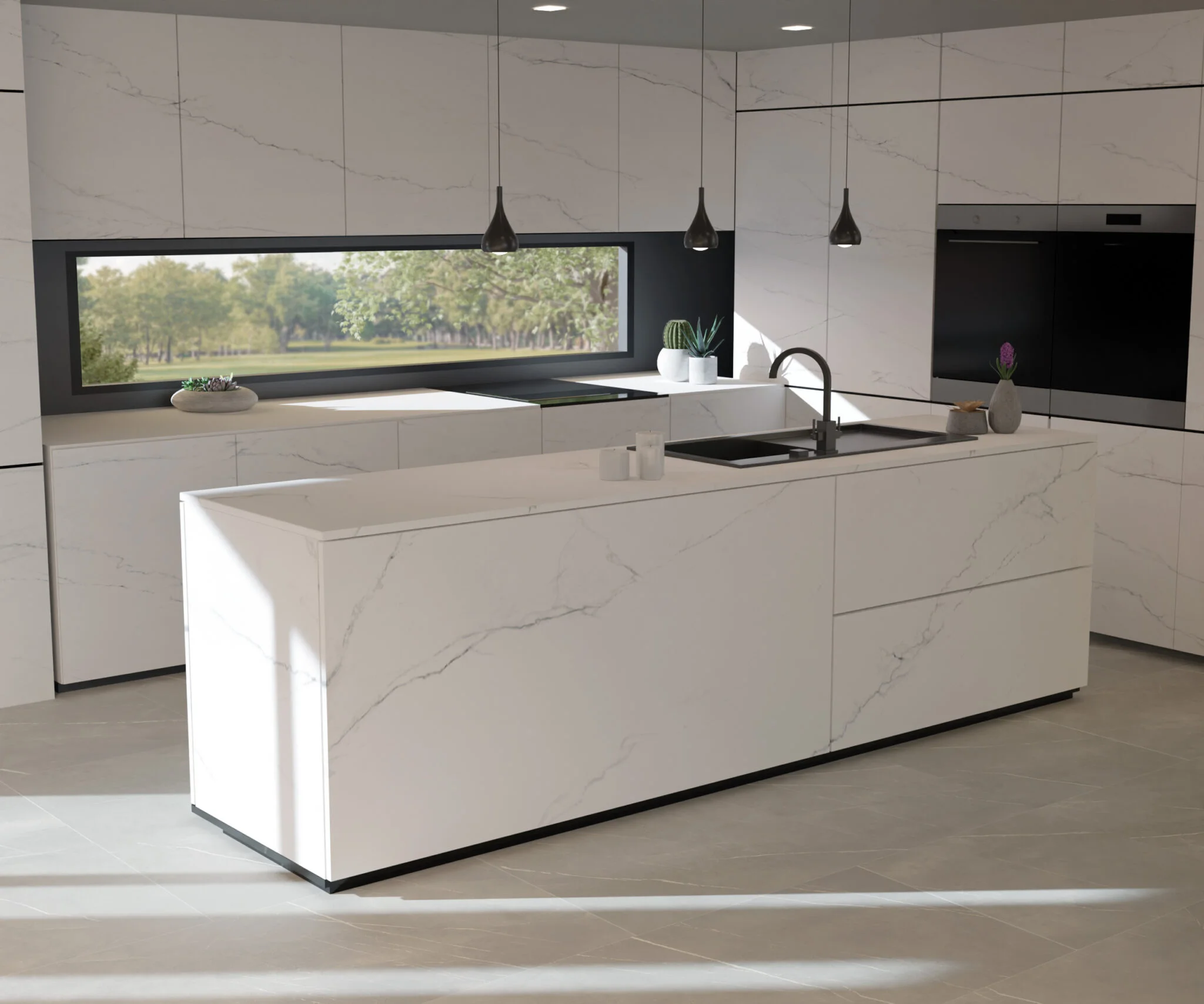 Blat de bucatarie CERAMICA Lincoln - imagine 2